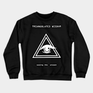 Triangulated Wisdom Crewneck Sweatshirt